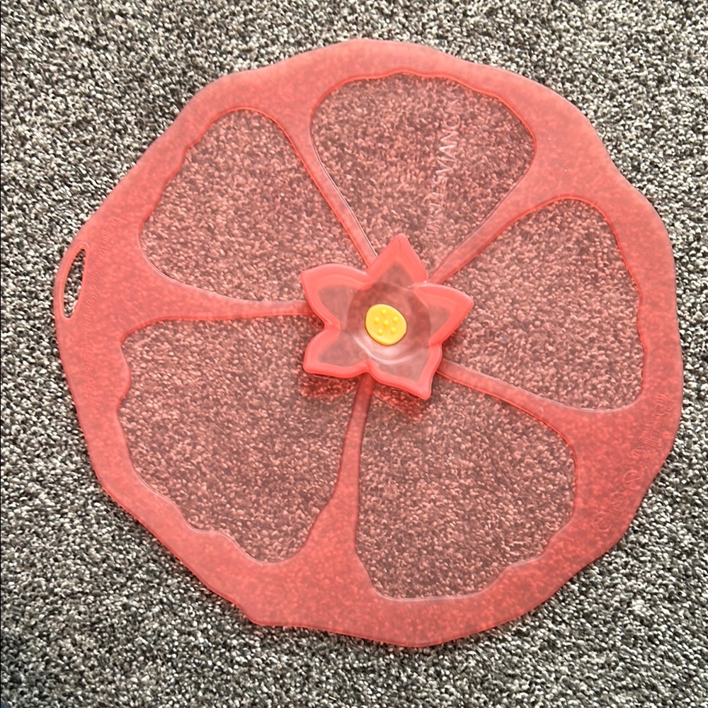 Hibiscus Silicone Lid